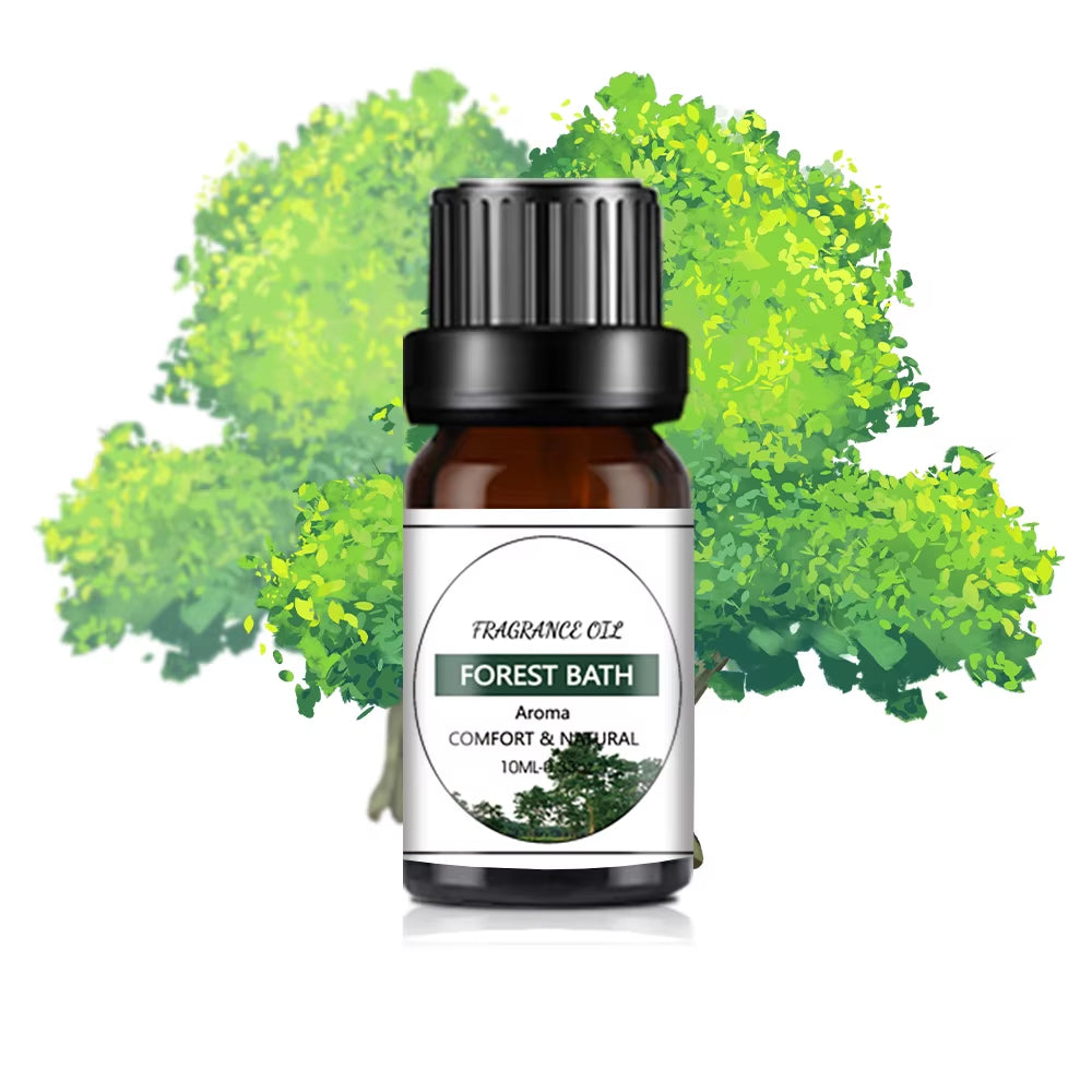 10Ml Essential Oil Organic Plant 33 FLAVOR DIY Aromatherapy Plaster Candle Soap Making Aroma Fragrance Oil for Diffuser Sleep