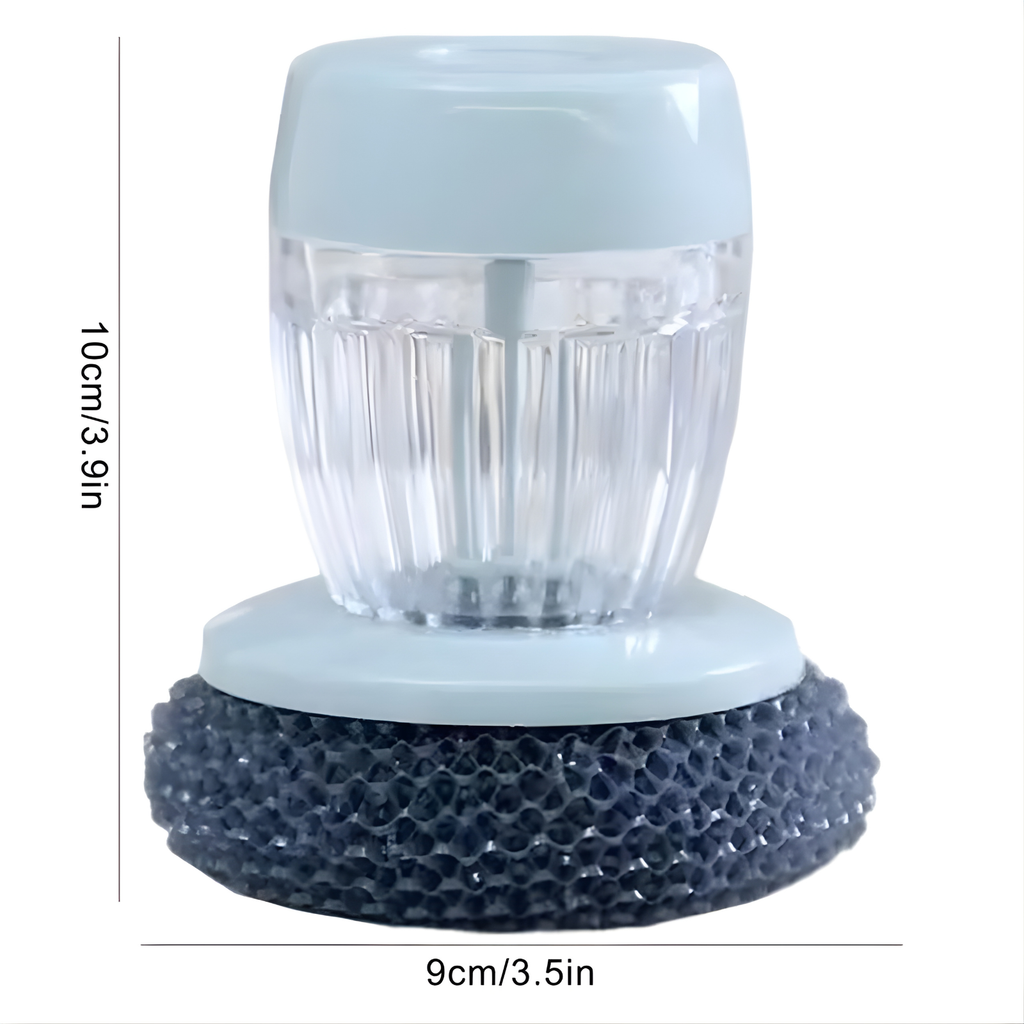 Cepillo Dispensador de Jabón | Cepillo de Cocina para Platos, Ollas y Sartenes