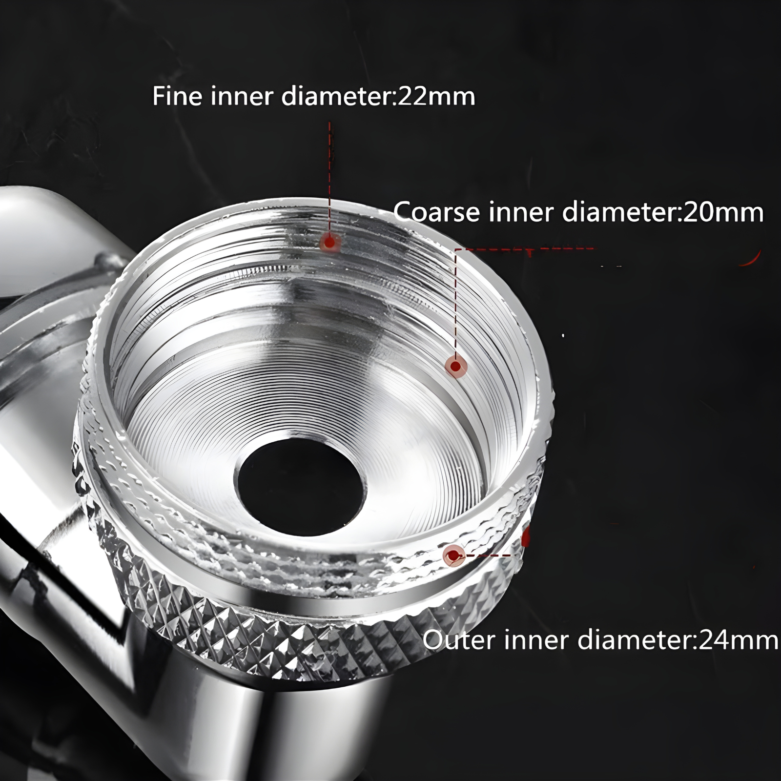 Boquilla de Grifo 1080° en Metal | Extensor Antisalpicaduras para Fregadero