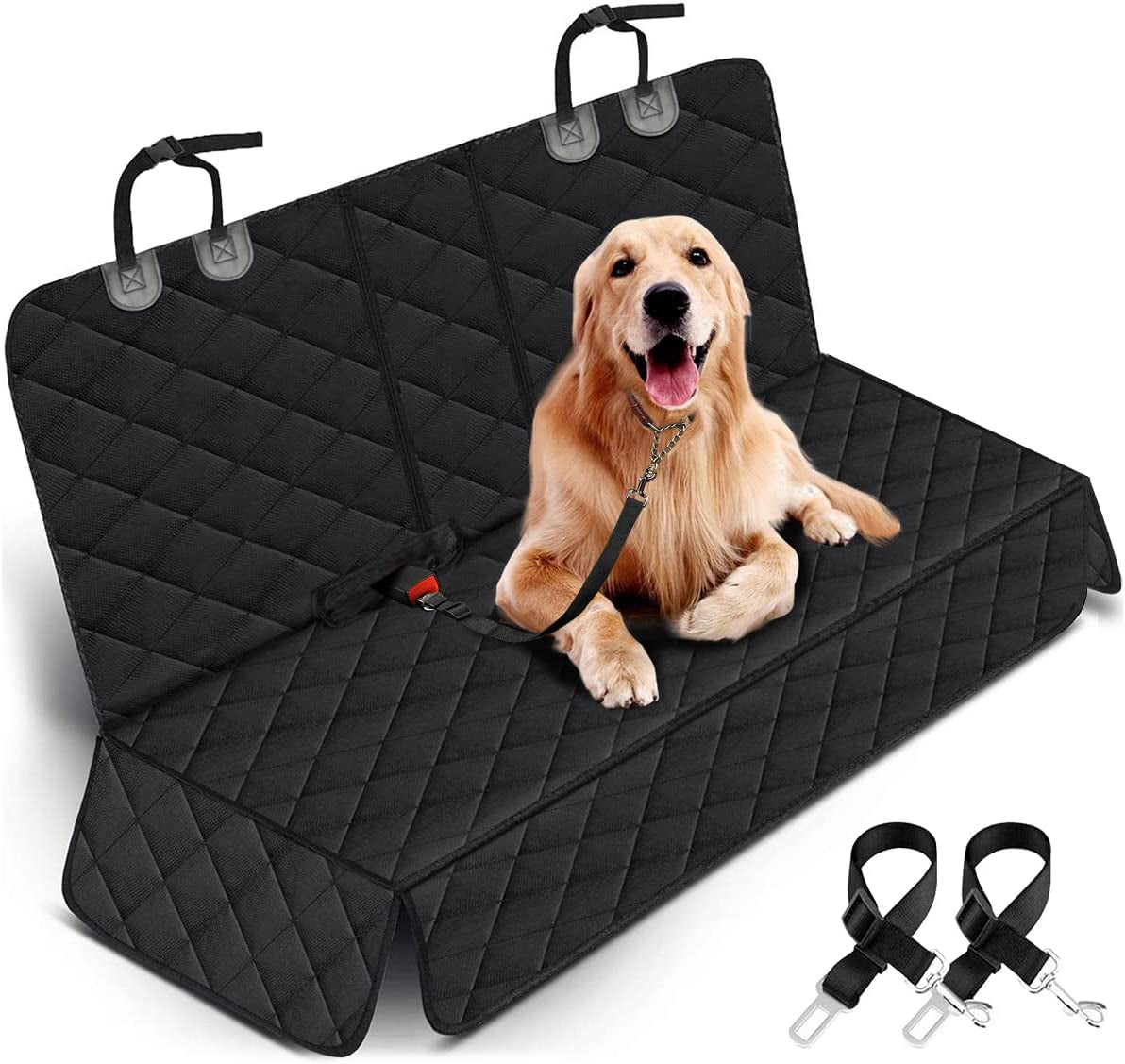Funda Protectora de Asiento Trasero para Perros | Impermeable y Antideslizante para Autos, SUVs y Camiones