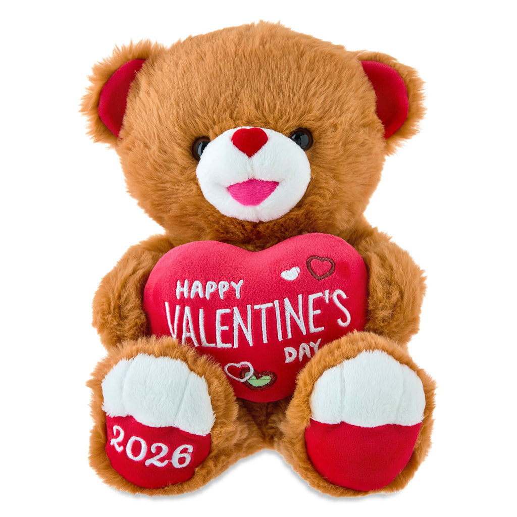 Oso de Peluche San Valentín 25 cm | Regalo Romántico con Corazón