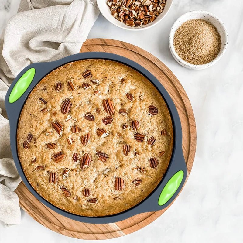 Food Grade Silicone Cake Molds Toast Tray Bread Pan Brownie Dessert Madeleine Cake Moulds Baguette Baking Tools Muffin Bakeware